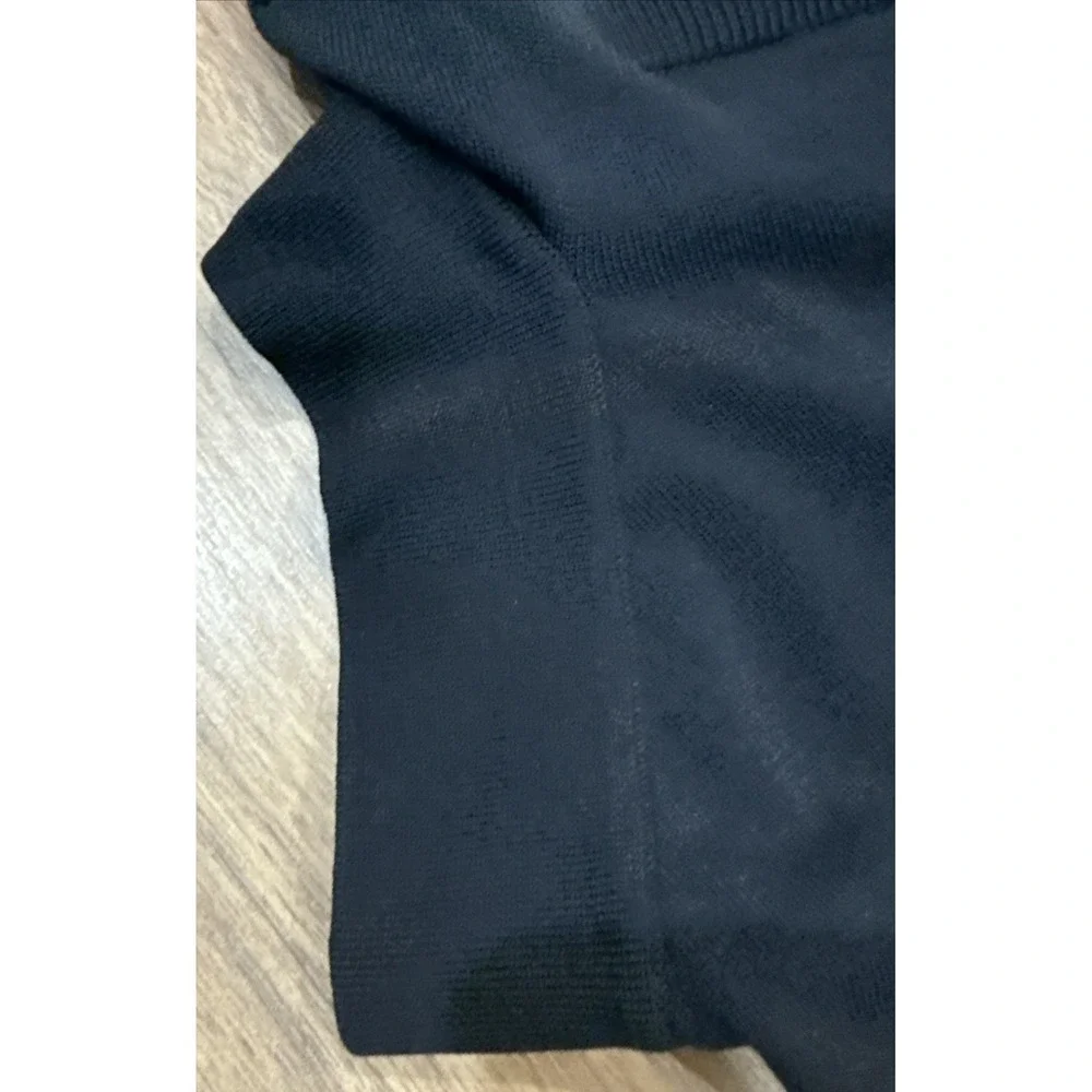 COS   Cardigan in Black and White Size S Oversized  Viscose Blend Cotton